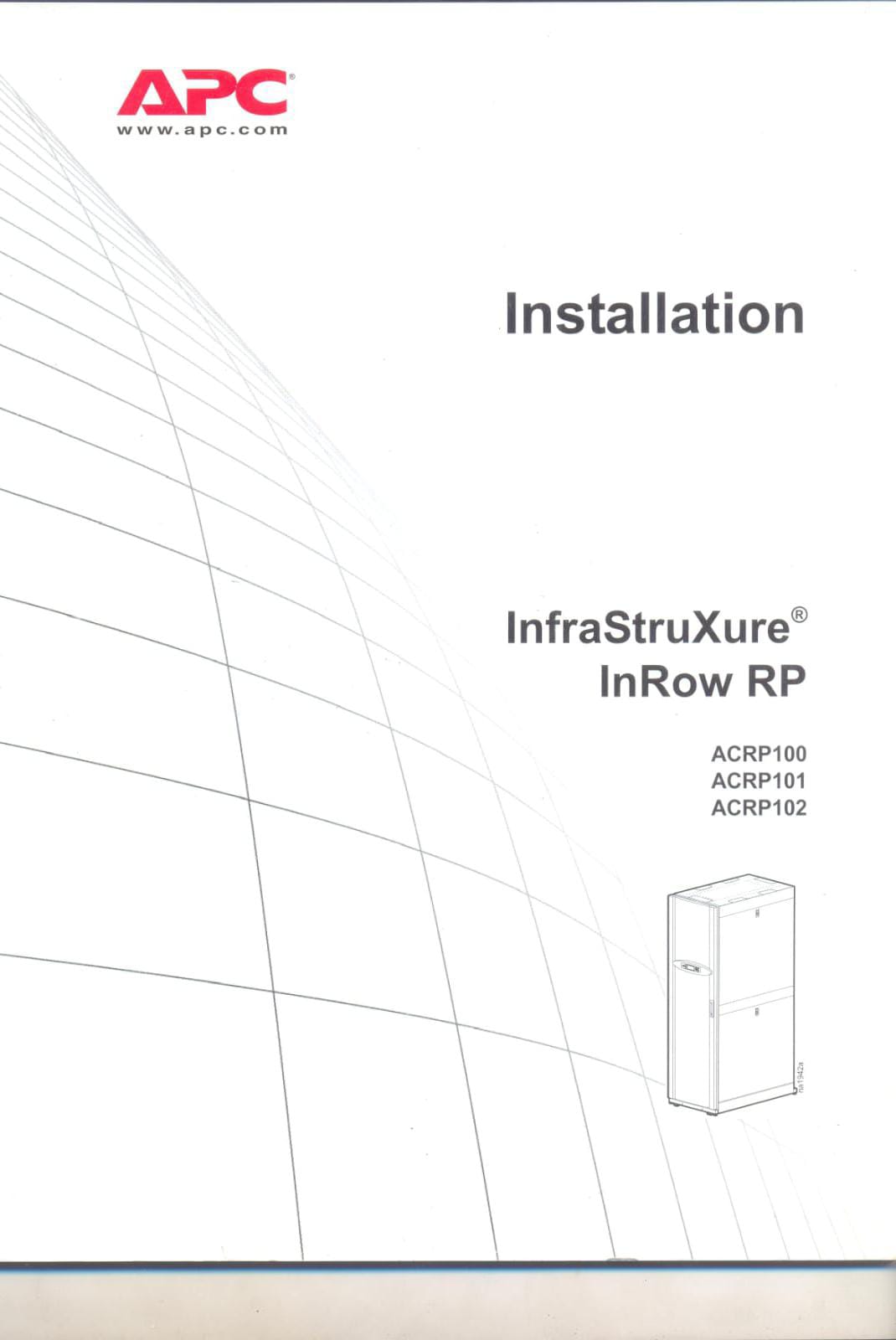 APC Data Center Precision Cooling System ACRP 102 (10Hp) Schneider Electric